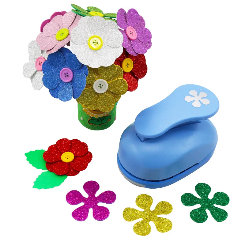 2.5cm Flowers punch diy craft hole punch eva foam puncher Kids scrapbook paper cutter scrapbooking punches Embossing