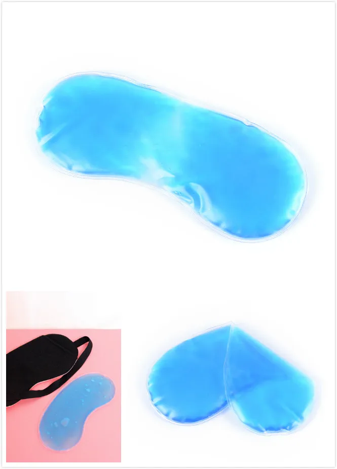 1pcs New Sleeping Rest Ice Eye Shade cooler bag Sleeping Mask Cover ice pack Cold Relaxing eyes care Gel health care Tool 17*9cm
