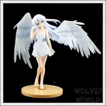 

Anime Angel Beats Tenshi Kanade Tachibana Angle's Wings White Dress Ver Can Be Off Sexy Girls PVC Action Figure Collection Toys