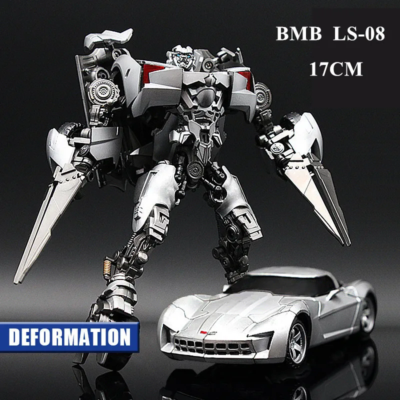 BMB LS-07 крутая трансформационная игрушка мальчик Черная Мамба LS-10 сплав металл экшн-фигурка из фильма робот автомобиль самолет Танк модель детские игрушки