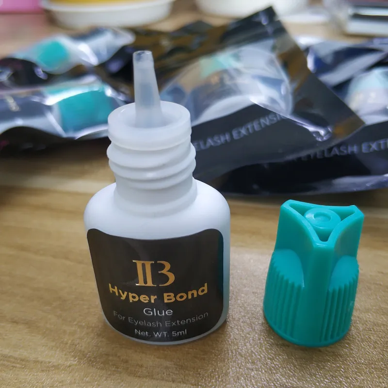 Estensione del ciglio della Colla Originale Della Corea IB Ibeauty Hyper James Bond 0.5s Colla Rapida Asciugatura Rapida ciglia Colla Ciano Cap 5ml ciglia finte strumenti di colla