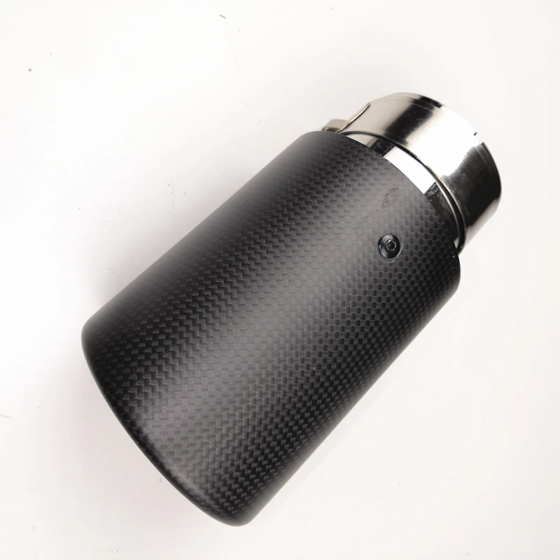 

Universal Real Carbon Fiber Exhaust Tip Auto Muffler Exhaust Pipes (One Pc)