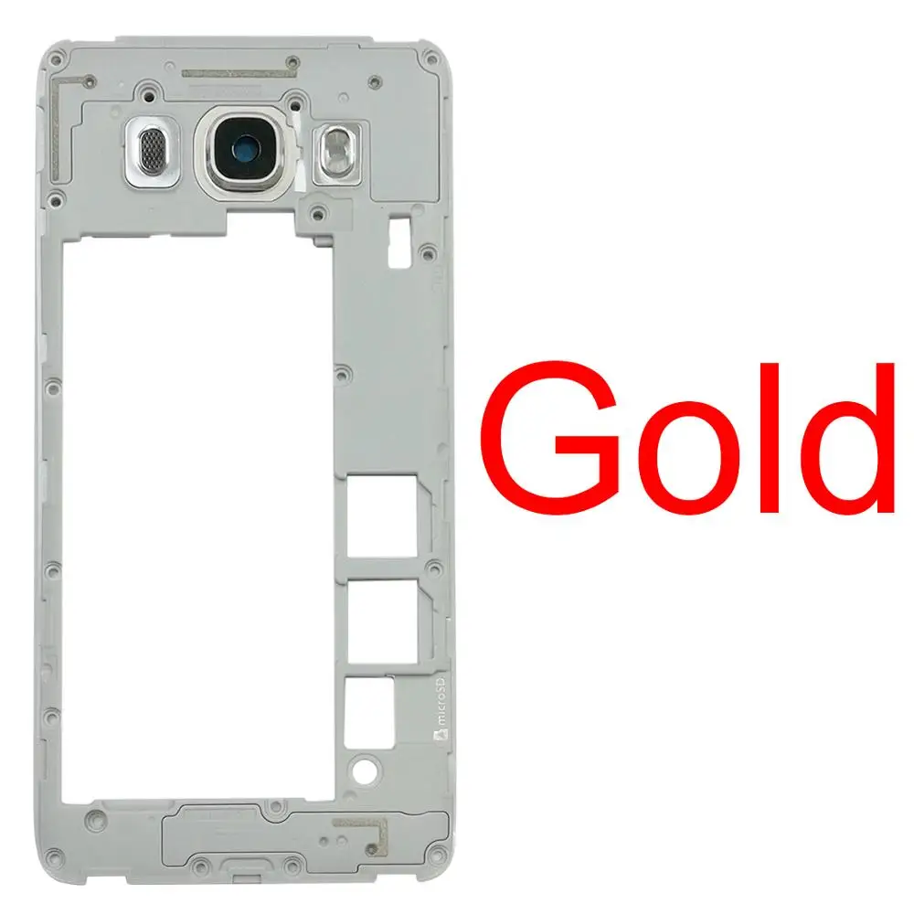Со средней лицевой панелью корпус Защита шасси для Galaxy J5()/J510FN/J510F/J510G/J510Y/J510M
