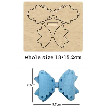 

bowknot handmade cutting dies 2020 new die cut &wooden dies Suitable for common die cutting machines on the market