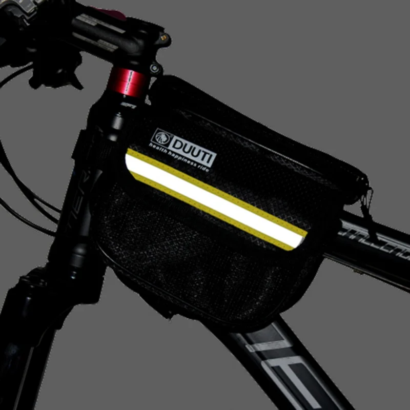 DUUTI Bicycle Waterproof Portable Touchscreen Phone Case Reflective High Capacity Bag Cycling Mountain Road Bike Bag