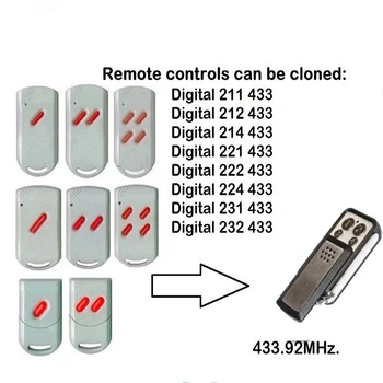 

Digital 211/212/214/221/222/224/231/232 remote control replacement 433mhz free shipping