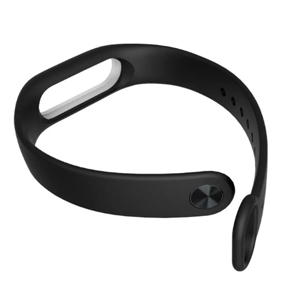 Premium Replacement Wrist Strap With Two Color Unique TPU Wristband Replacement for XIAOMI MI Band 2