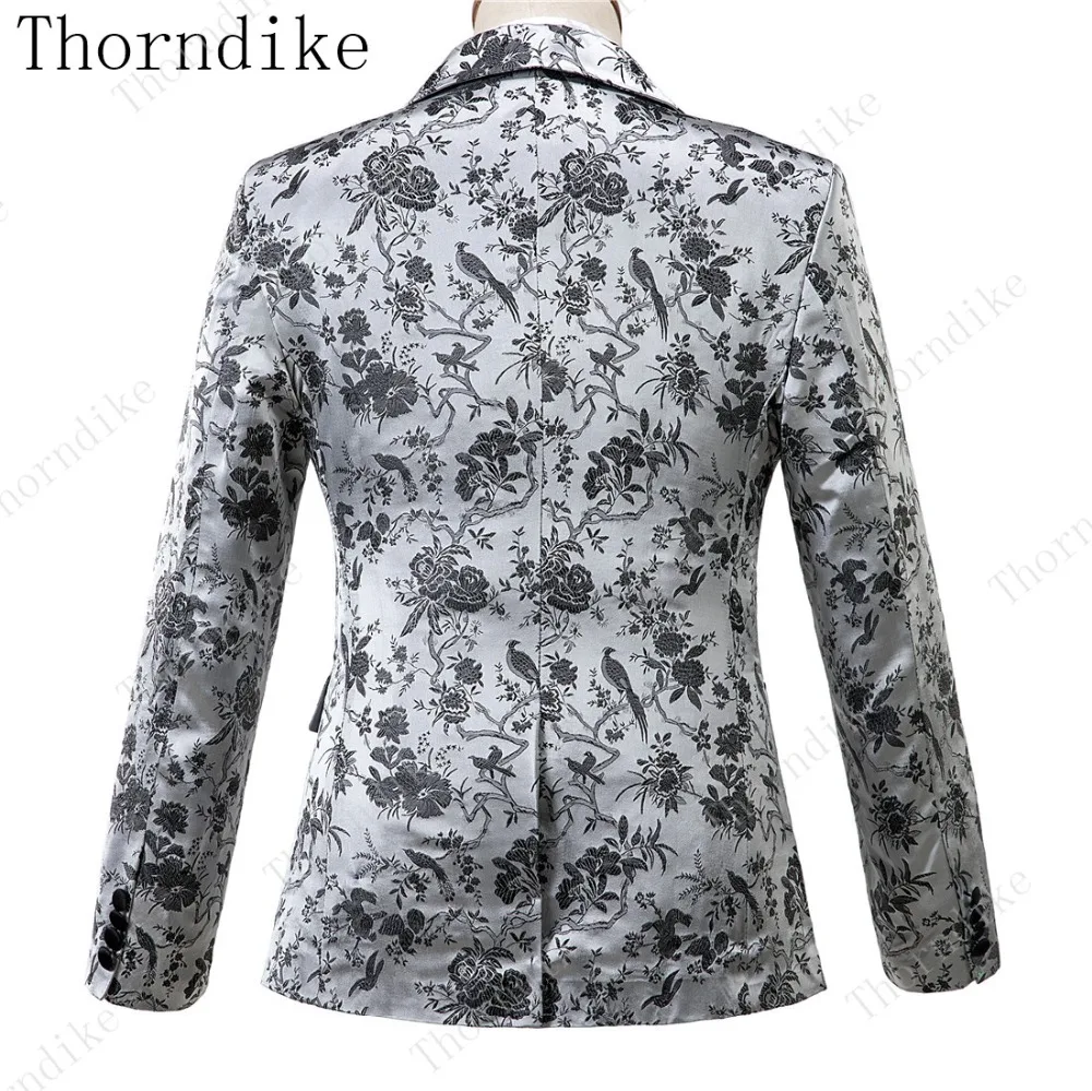 Высококачественный Свадебный костюм Thorndike, костюм с цветами для жениха с чернилами, костюм из 3 предметов, наряд для жениха, отличный костюм на заказ