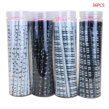 

36pcs Musical Note Pencil 2B Standard Round Pencils Piano Notes Writing Drawing Tool Stationery School Student Gift Q6PA