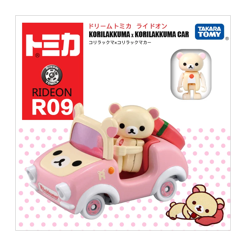 Takara Tomy Tomica Ride On R09 Korilakkuma x Car Metal Diecast Vehicle Model | Игрушки и хобби