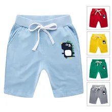 Мужские и женские детские штаны, шорты, летние шорты, чистый хлопок, стиль, корейский стиль, средний размер, для детей