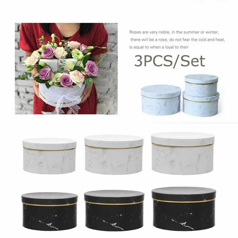 13PcsFloristHatBoxesFlowerBouquetPlantLivingVaseGiftBox