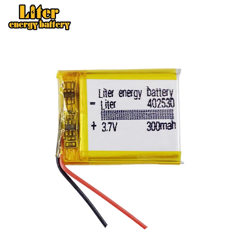 

10pcs [SD] 3.7V,300mAH,[402530] Polymer lithium ion / Li-ion battery for TOY,POWER BANK,GPS,mp3,mp4,cell phone,speaker
