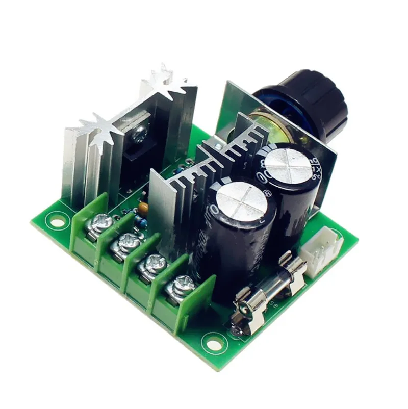 400W DC Motor Speed Controller Regulator Stepless High Efficiency Control Switch With Reverse Polarity 12-40V 10A | Обустройство дома