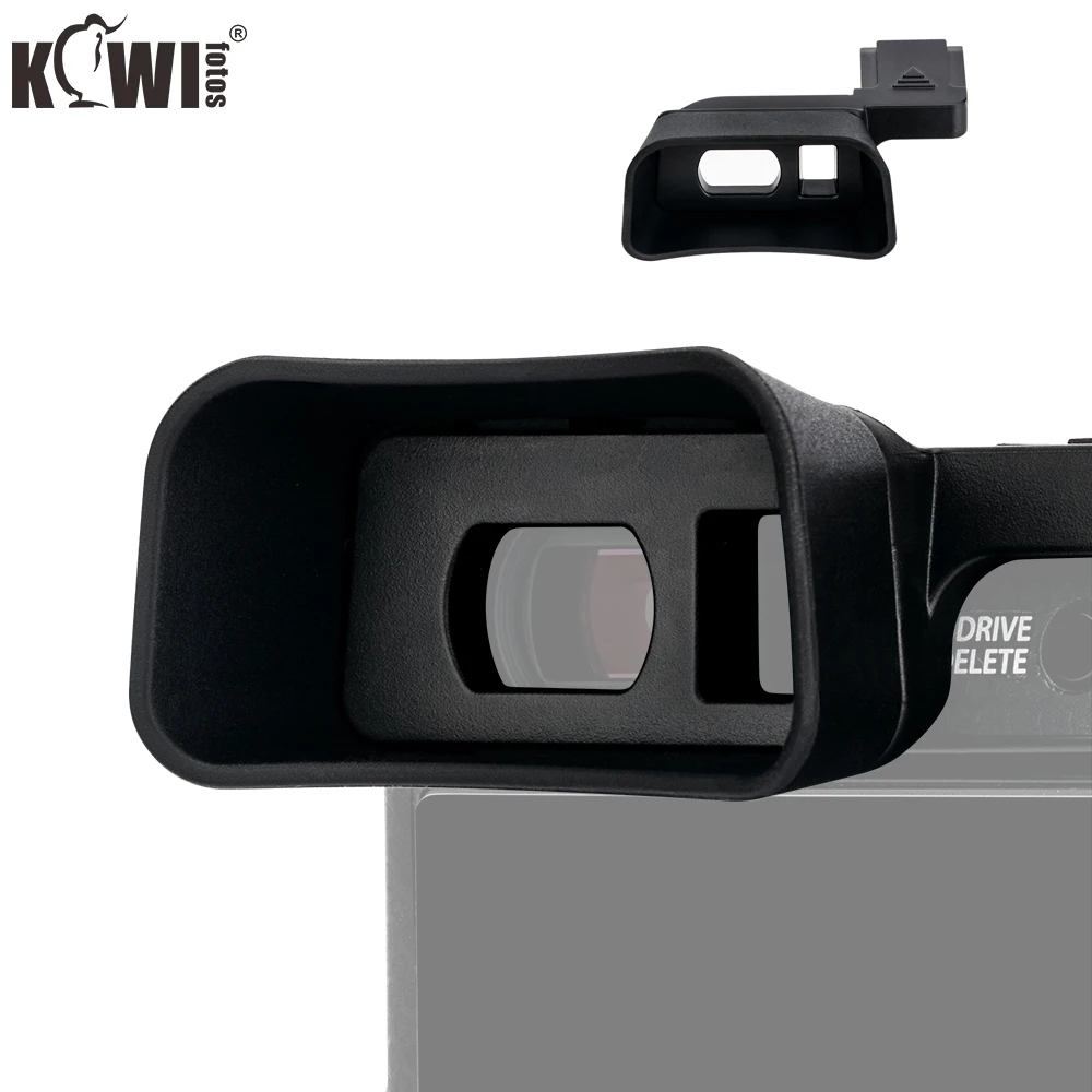 Fotocamere Lunghe In Silicone Morbido Eyecup Viewfinder Oculare Nero Aggiornamento Eyecup Per Fujifilm X-E4 Fuji X-E4 Fotocamera Estesa Eyecup
