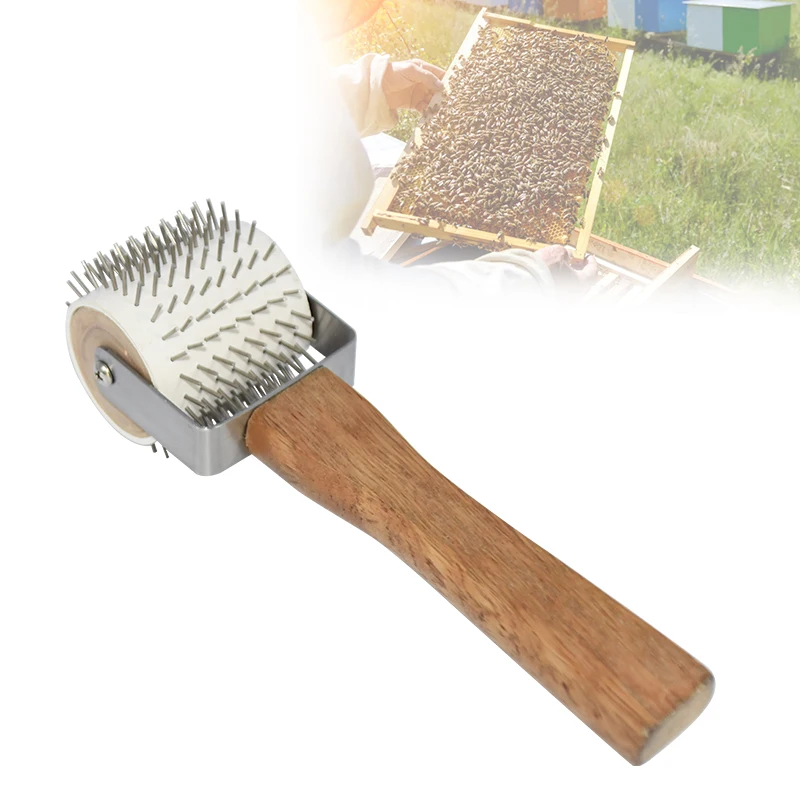 

Beekeeping Uncapping Needle Roller Bee Honeycomb Easily Extracting Beekeeping Beekeeper Equipment Tool Bee Extracting Tools