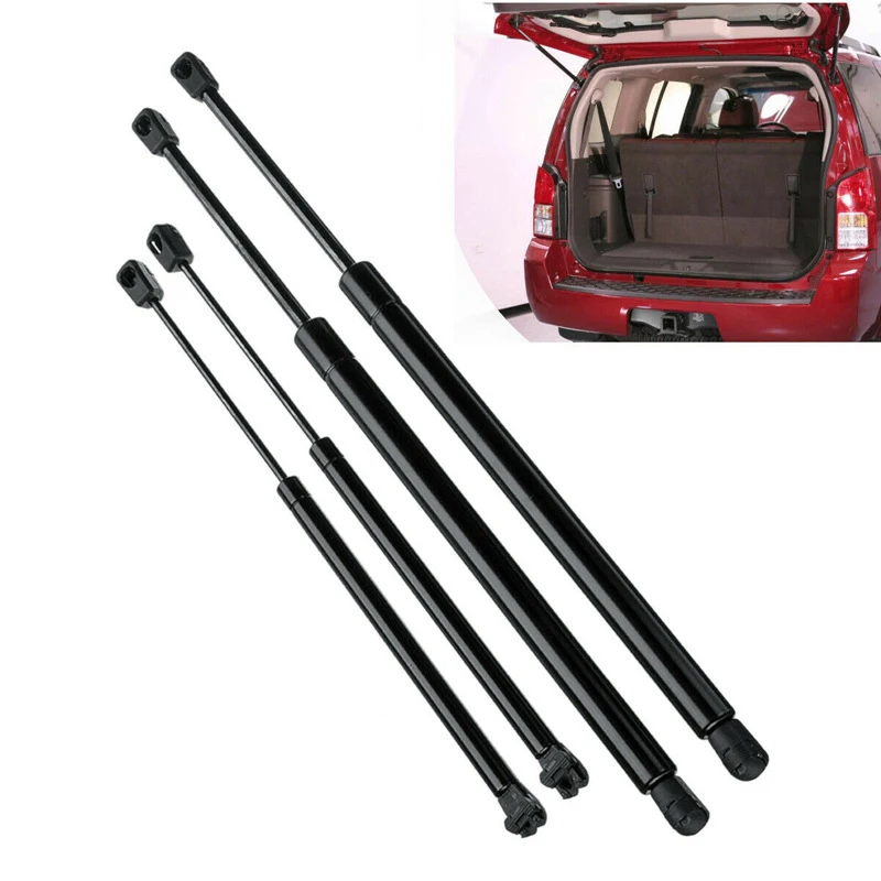 

4Pcs Rear Window+Tailgate Gas Struts Support Lift for Nissan Pathfinder R51 2005-2012