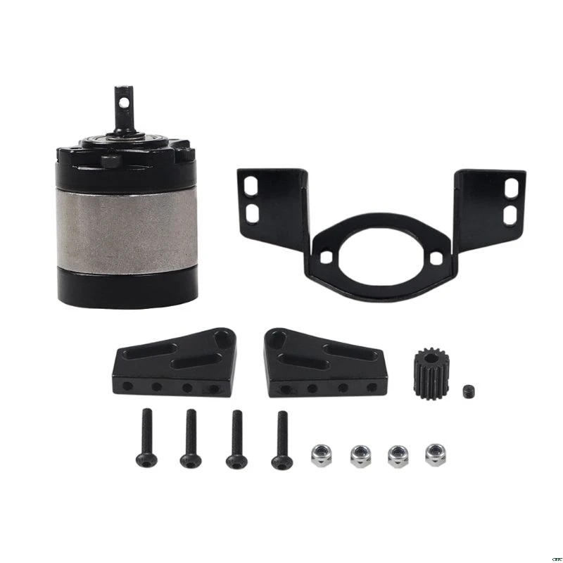 

Rc Metall Getriebe 1/5 Planeten Gear Box For 1/10 RC Crawler D90 D110 For Axial RC Parts