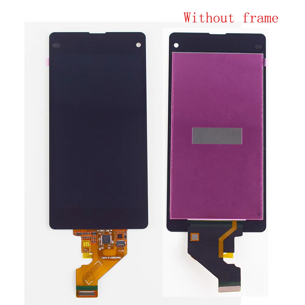 Для sony Xperia Z1 Compact Z1Mini Z1 Mini D5503 ЖК-дисплей панель+ сенсорный экран дигитайзер сенсор стекло в сборе рамка
