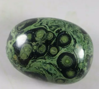 

107g EYE GREEN KAMBABA JASPER STROMATOLITE FOSSIL Gem Stone Healing