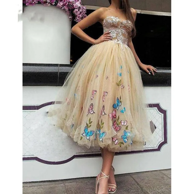 butterfly homecoming dress