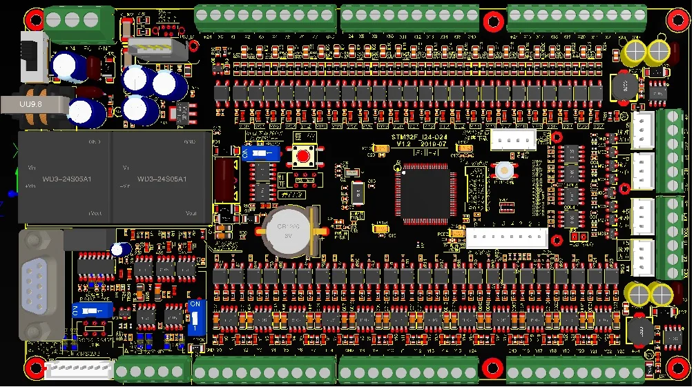 Stm32fstm32f24 в 24 работы Управление доска+ 4 шаг Пульс Управление(V1.3