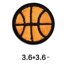 Вышивка Патчи для одежды баскетбол шаблон аппликация тканевые нашивки