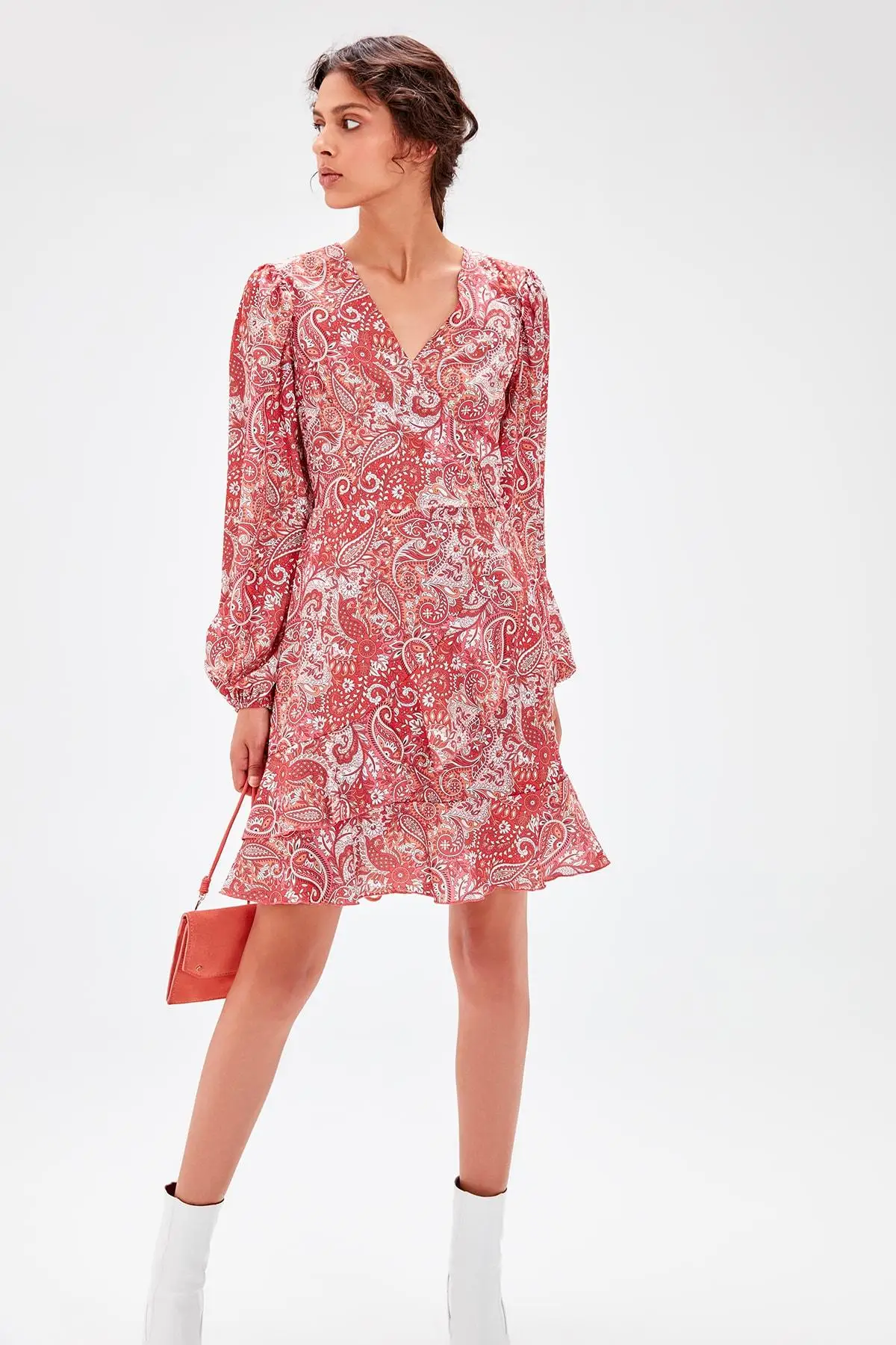 

Trendyol Multicolour Pattern Dress TWOAW20EL0285
