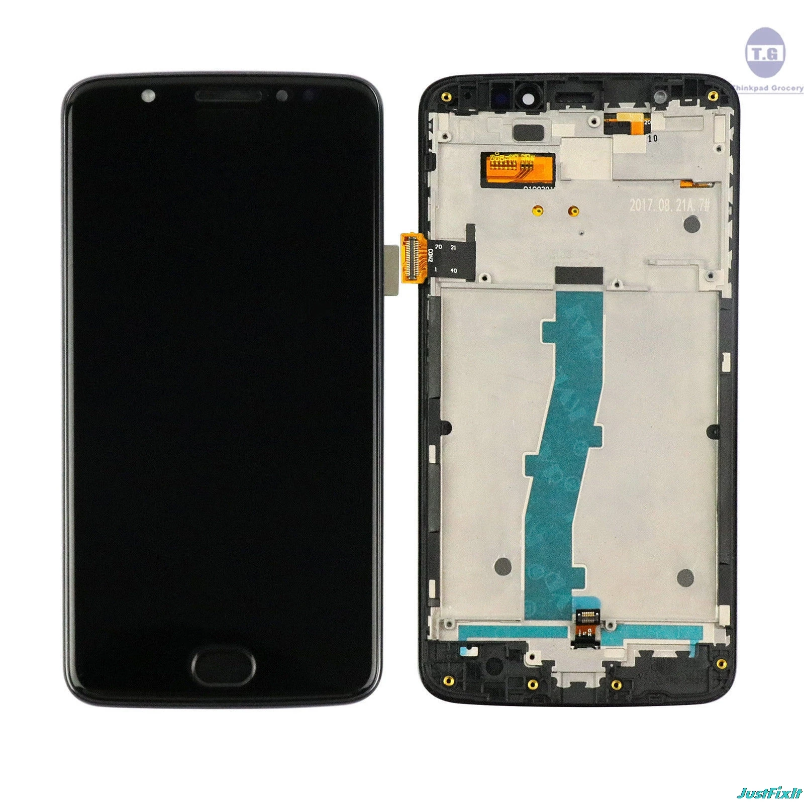 

Replacement For Motorola Moto E4 XT1762 XT1772 LCD Display Touch Screen Digitizer Assembly Replacement +Tools +Adhesive