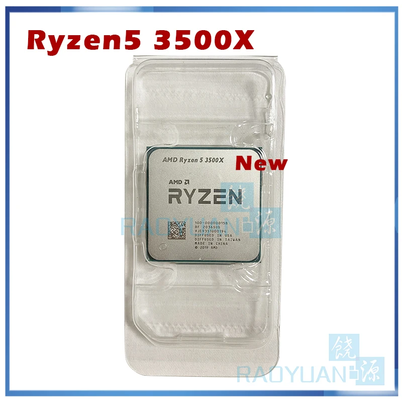 Новый процессор AMD Ryzen 5 3500X R5 3 6 ГГц шестиядерный шестипоточный 7 нм 65 Вт L3 = 32M