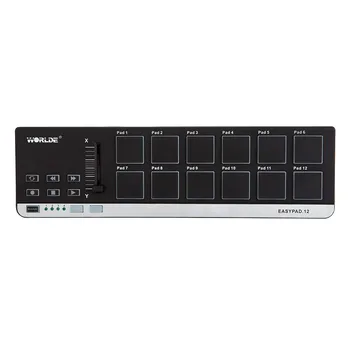 

Worlde EasyPad.12 Portable Mini USB 12 Drum Pad MIDI Controller