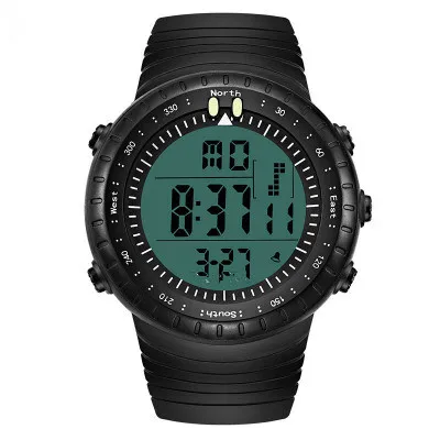 Новые модные светодиодный электронные цифровые часы спортивные мужские часы Montre Reloj Relogio часы наручные часы - Цвет: black white