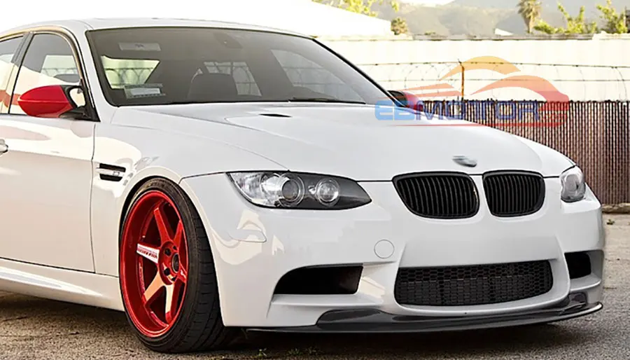 GTS STYLE Real carbon fiber front lip spoiler for BMW E90 E92 E93 M3 Sedan   Coupe Convertible 2008-2013 B313