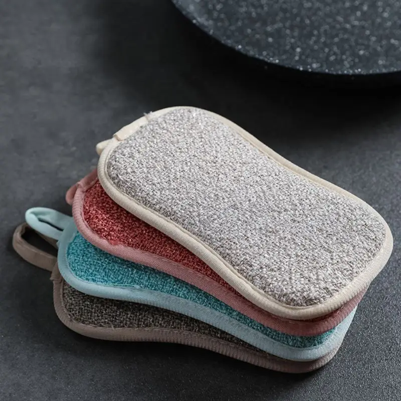 

Magic Fiber Anti-grease Dish Cloth Washing Towel Kitchen Household Scouring Pad Cleaning Rags Accessories for Home