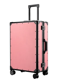 

Suitcase Ins ins Girl Pull Pole Box Small 20 Inch Retro Fashion Lovely Girl Password Leather Box Suitcase