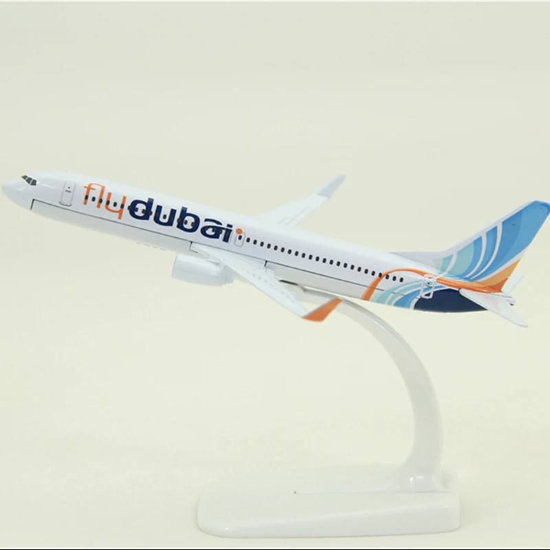 16 см 1:400 масштаб самолетов Boeing B737-800 Дубай Flydubai Airlines модель самолета Модель