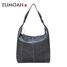 EUMOAN новая женская сумка первый слой воловья Женская косая сумка кожаная сумка женская сумка на плечо