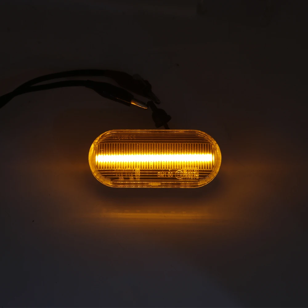 2 шт. светодиодный динамический Боковой габаритный фонарь поворота светильник