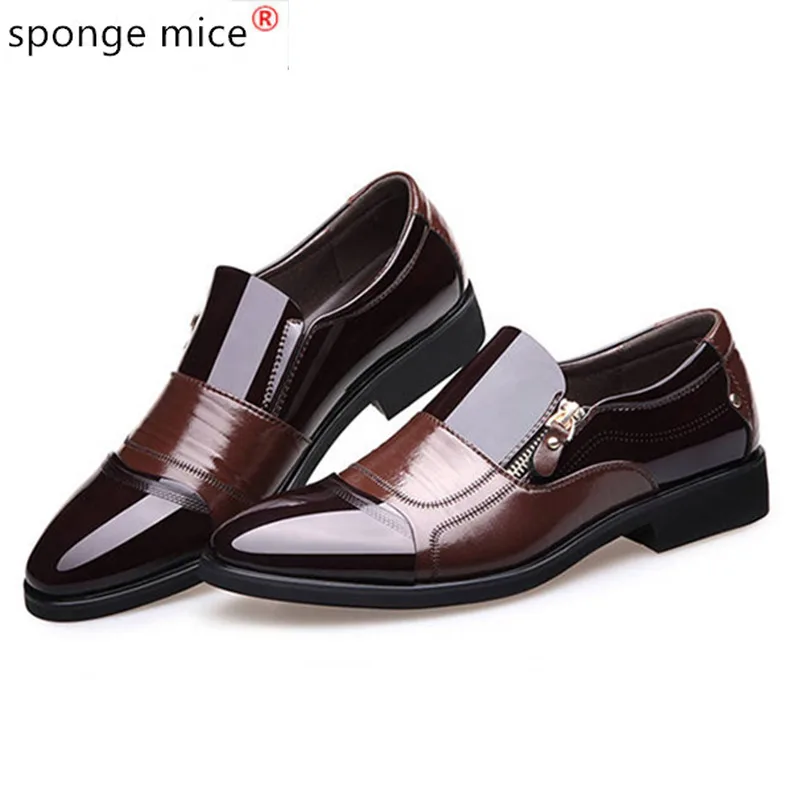 

RANMO 2020 New Men's Genuine Leather Shoes 38-47 Head Leather Soft Anti-slip Rubber Loafers Shoes Man Casual Real Leather Shoes
