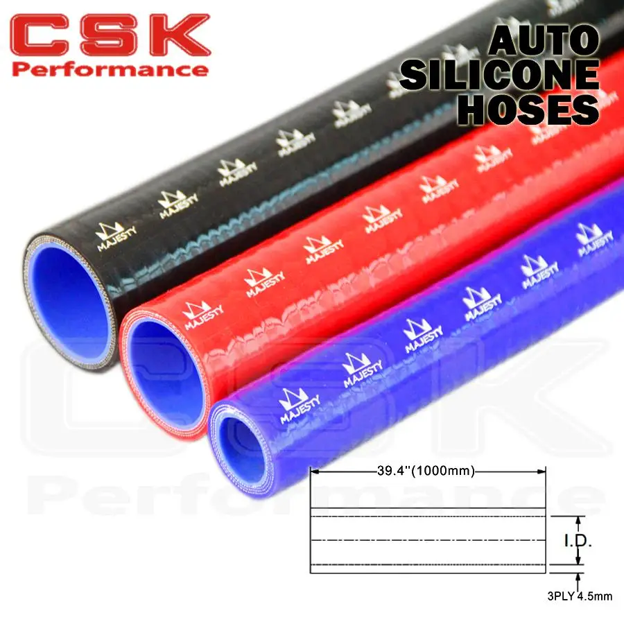 AutoSiliconeHoses 13mm ID Blue Silicone Straight Reducing Hose 19mm 