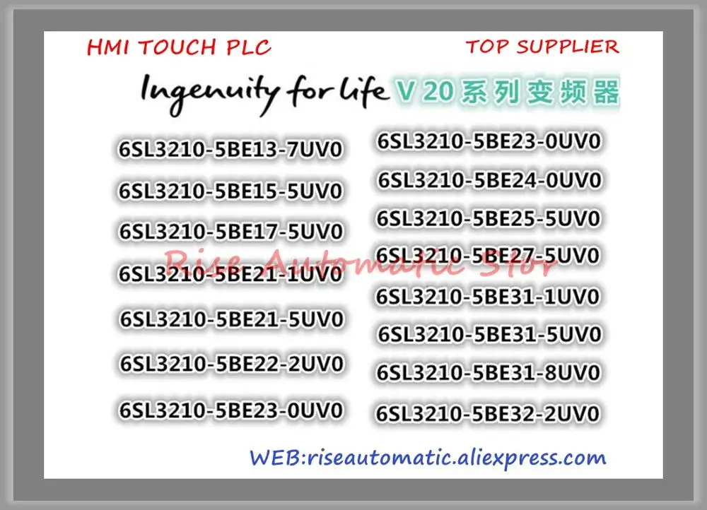 6SL3210-5BE22-2UV0 6SL3210-5BB21-5UV1 6SL3210-5BE13-7UV0 6SL3210-5BE15-5UV0  6SL3210-5BE17-5UV0 6SL3210-5BE21-1UV0 5BB22-2UV0 New AliExpress