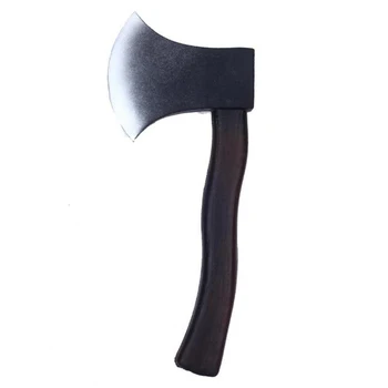 

30cm Outdoor Hunting Game Props Camping Survival Fire Ax Children's Cosplay PU Foam Toys Tactical Tomahawk Axe Ax Free Shipping