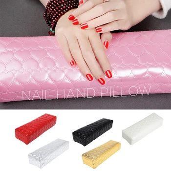 

Hand Arm Rest Square Cushion Pillow Nail Art Design Manicure Care 896D