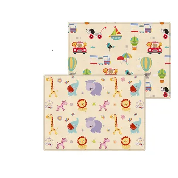 

180*150cm Folding XPE Floor Mat for Kids Baby Crawling Mat Children's Play Mat Baby Mat Baking Pad Sleeping Baby Foam Puzzle Mat