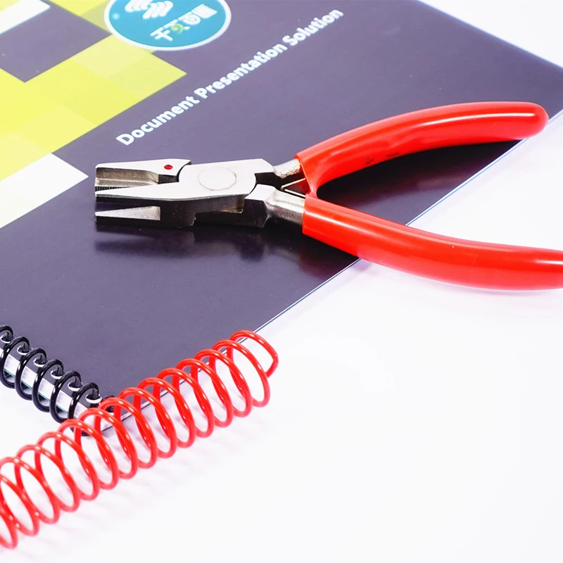 1pc New Spiral / Single Coil Binding Machine Closing Pliers Student Stationery Single Coil ending Pliers book binding supplies