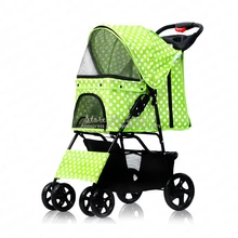 17% легкая складная коляска для питомцев, собак, кошек, детская четырехколесная прогулочная коляска