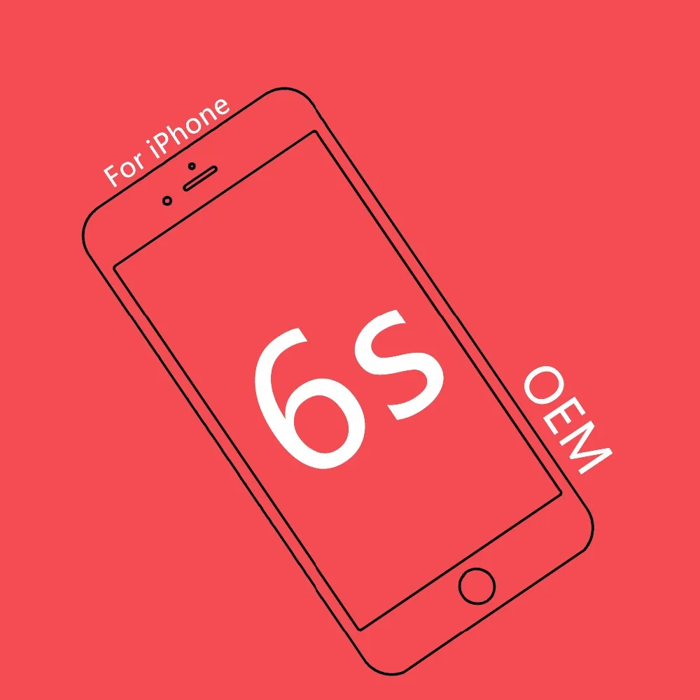 AAA +++ OEM ЖК экран для iPhone 6S в сборе сменный объектива Pantalla дисплей с 3D сенсорным