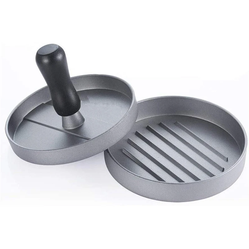 Burger Press Non-Stick Aluminum Alloy + PP Hamburger Mold Grilling Accessories For BBQ Essential Kitchen &amp | Дом и сад
