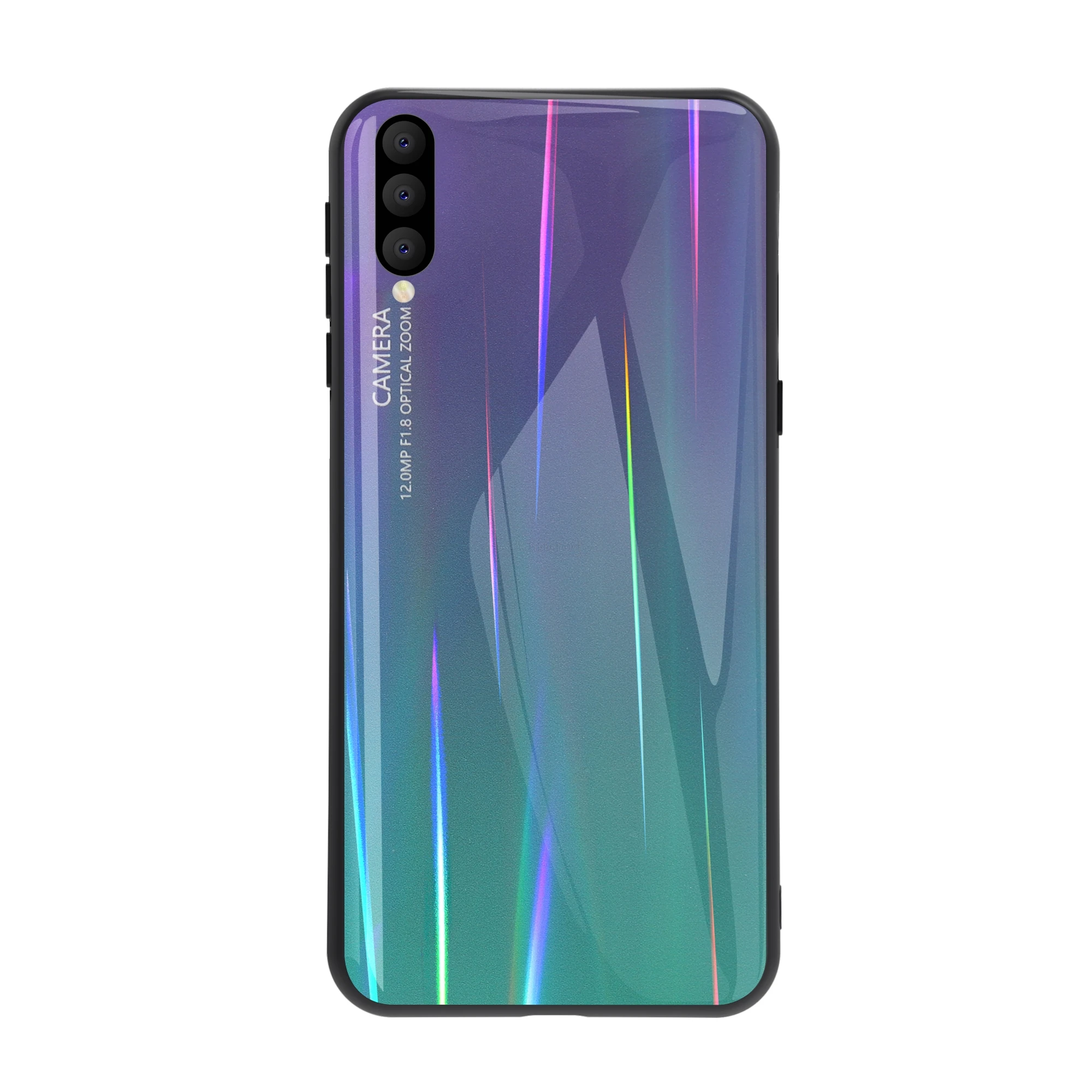 Aurora лазерный градиентный чехол из закаленного стекла для телефона для Xiaomi mi 9 SE 9SE чехол для Red mi Note 8 7 Pro Note8 Note7 противоударный чехол