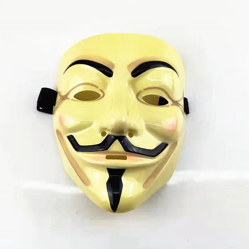V для вендетты маска Хэллоуин маскарад вечерние аксессуары для косплея дропшиппинг - Цвет: style3